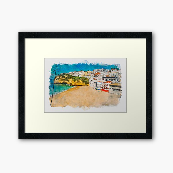 Item preview, Carvoeiro Beach, Algarve, Portugal designed and sold by GG WALL ART.