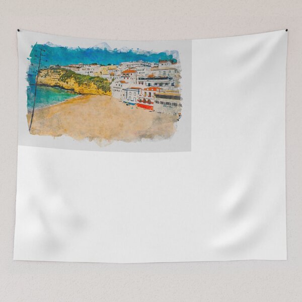 Item preview, Carvoeiro Beach, Algarve, Portugal designed and sold by GG WALL ART.