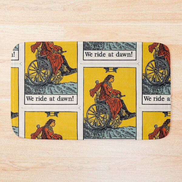 Item preview, Wheelchair tarot We ride at dawn! designed and sold by MendaciousMina.