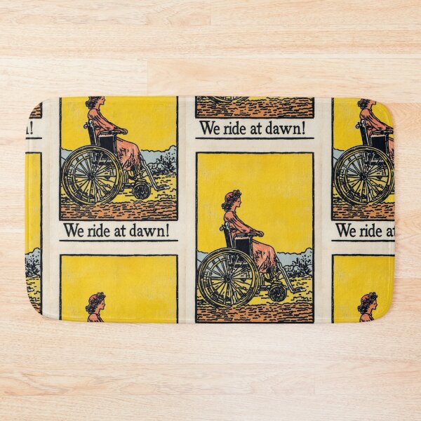 Item preview, Wheelchair tarot We ride at dawn! designed and sold by MendaciousMina.