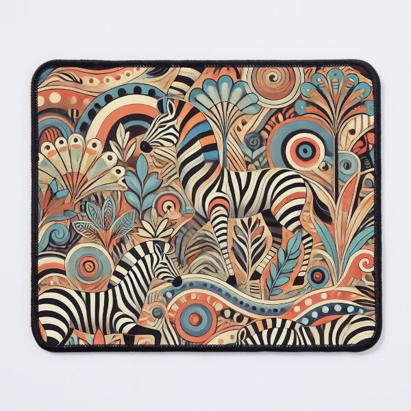 Item preview, Tribal Zebra Sunset Scene designed and sold by WildlifeSafari.
