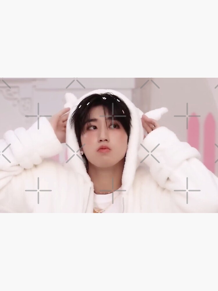 Han Jisung cute Quokka bunny SKZ boy pink KPOP you make STRAY KIDS