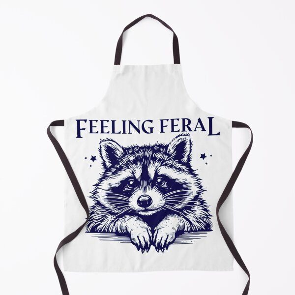 Item preview, Feeling Feral, If I'm Moody Give Me Foody, Funny Raccoon Design, Animal Sarcastic Saying, Trendy Raccoon Sublimation designed and sold by FitFisher.