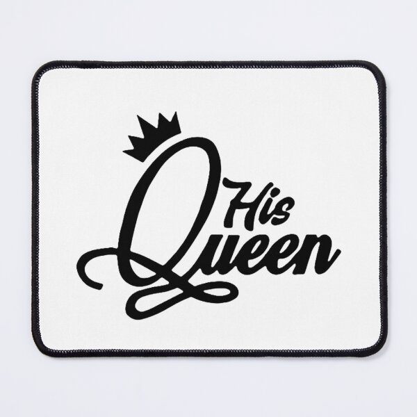 Item preview, His Queen – Stylish partner design with crown designed and sold by Pinfinest.