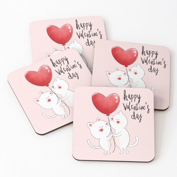 Item preview, Cute Cat Couple Valentine's day designed and sold by Anicue.