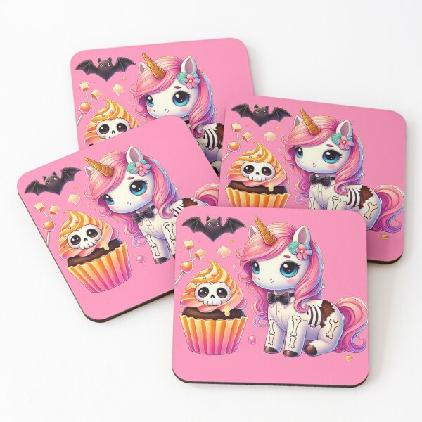 Item preview, Pastel Goth Unicorn and Cupcake designed and sold by ToxxicApple.
