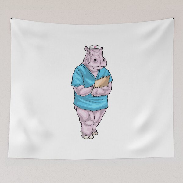 Item preview, Hippo Nurse designed and sold by Snabdesign84.