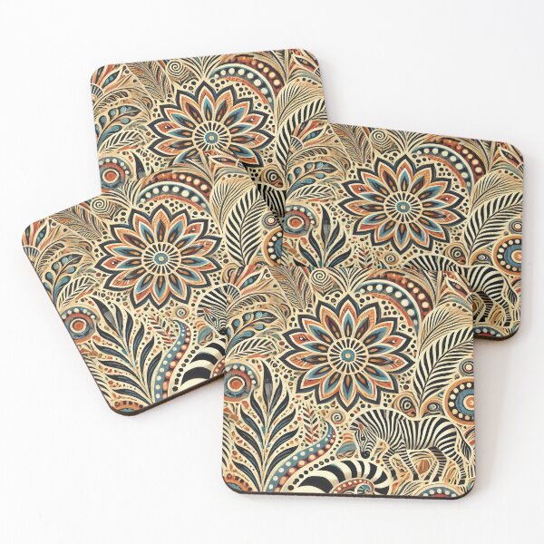 Item preview, Colorful Ethno Zebra designed and sold by WildlifeSafari.