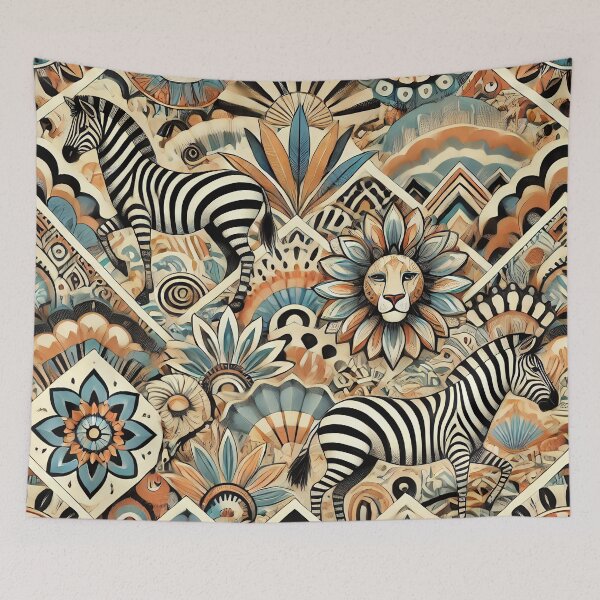 Item preview, African Zebra Harmony designed and sold by WildlifeSafari.