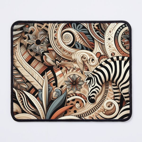 Item preview, Tribal Zebra Line designed and sold by WildlifeSafari.
