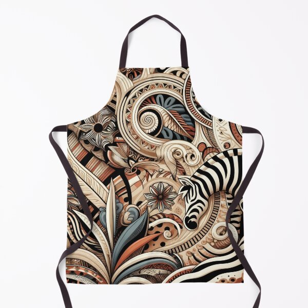 Item preview, Tribal Zebra Line designed and sold by WildlifeSafari.