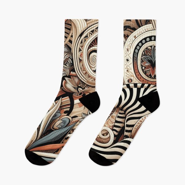 Item preview, Tribal Zebra Line designed and sold by WildlifeSafari.