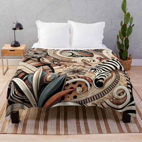 Item preview, Tribal Zebra Line designed and sold by WildlifeSafari.