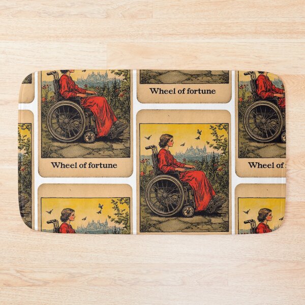 Item preview, Wheelchair tarot Wheel of fortune designed and sold by MendaciousMina.