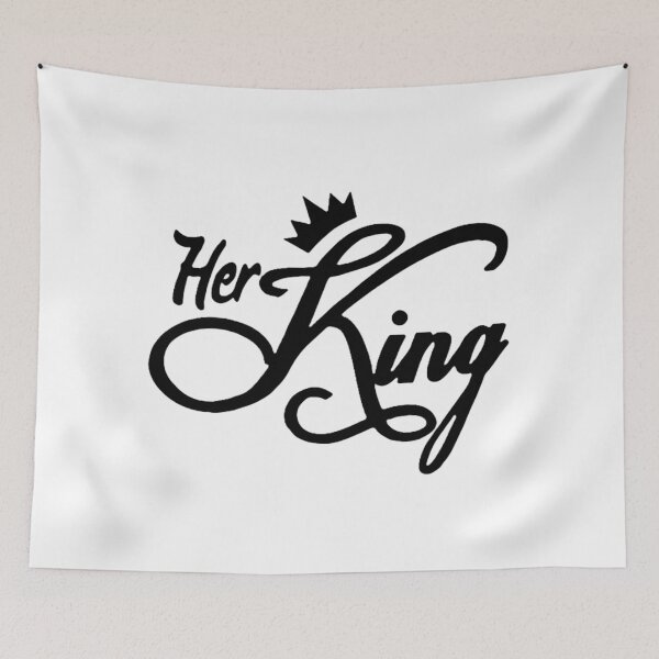 Item preview, Her King – Elegant partner design for kings designed and sold by Pinfinest.