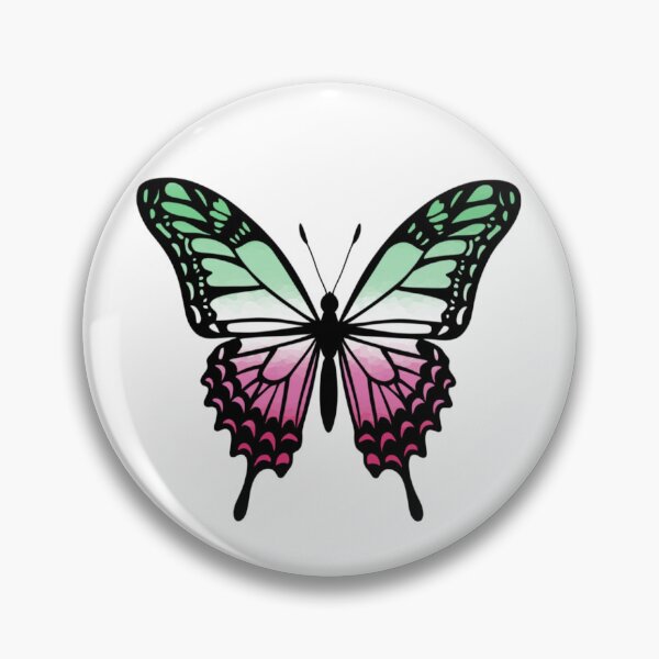 Item preview, Colorful Butterfly with Abrosexual Pride Colors designed and sold by Travelslightly.