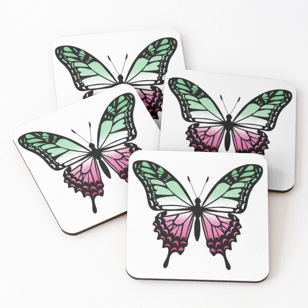 Item preview, Colorful Butterfly with Abrosexual Pride Colors designed and sold by Travelslightly.