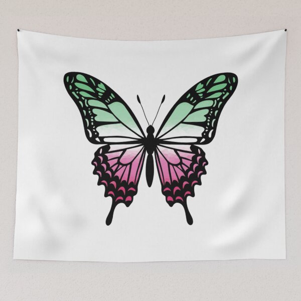 Item preview, Colorful Butterfly with Abrosexual Pride Colors designed and sold by Travelslightly.