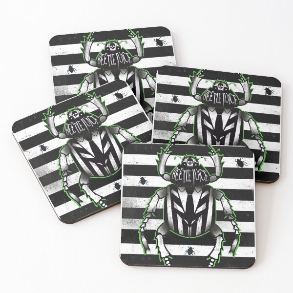 Item preview, Beetle juice bug inspired design with a touch of gothic abstract  designed and sold by Whitemarkz82.