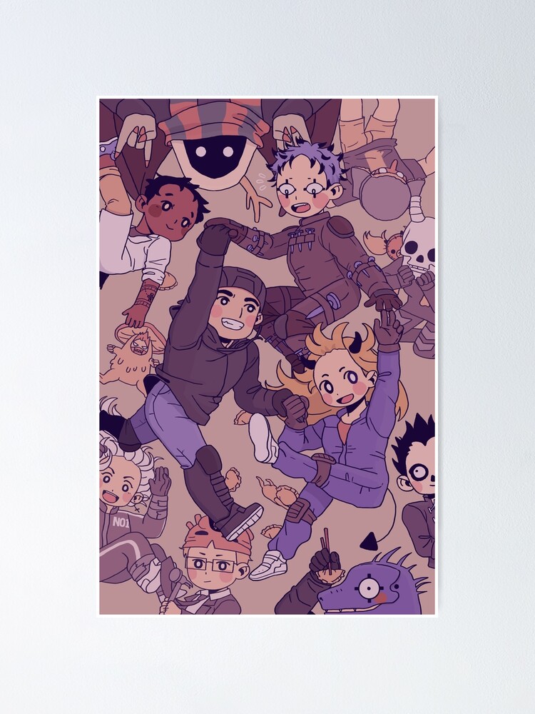 Dorohedoro Poster By Knightofbunnies Redbubble Dorohedoro Poster By Knightofbunnies Redbubble