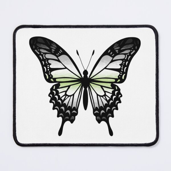 Item preview, Colorful Butterfly with Agender Pride Colors designed and sold by Travelslightly.