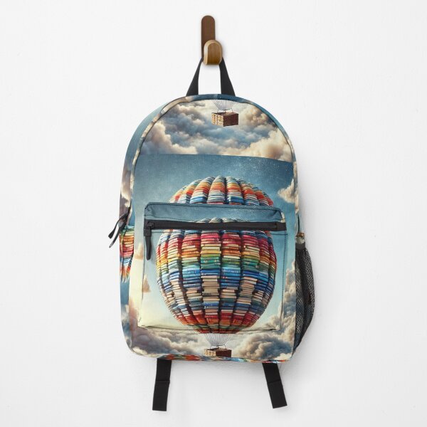 Item preview, Hot air balloon made from books designed and sold by Eric Nagel.