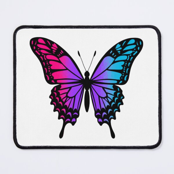 Item preview, Colorful Butterfly with Adrogynous Pride Colors designed and sold by Travelslightly.
