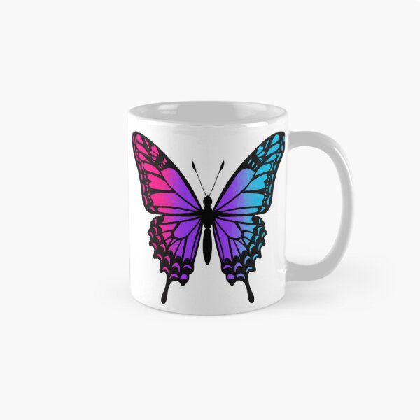 Item preview, Colorful Butterfly with Adrogynous Pride Colors designed and sold by Travelslightly.