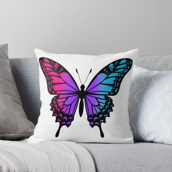 Item preview, Colorful Butterfly with Adrogynous Pride Colors designed and sold by Travelslightly.