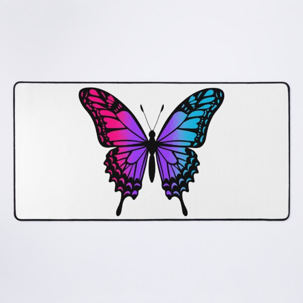 Item preview, Colorful Butterfly with Adrogynous Pride Colors designed and sold by Travelslightly.