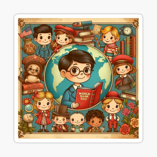 Item preview, World Book Day (Designs) designed and sold by HartyDesign.