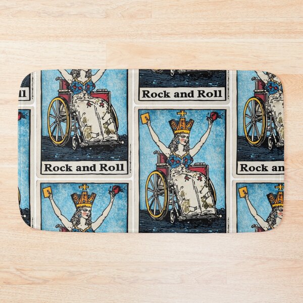 Item preview, Wheelchair tarot Rock and roll designed and sold by MendaciousMina.