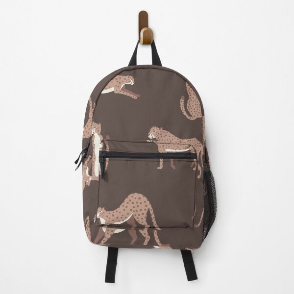 Item preview, Cheetah Big Cat - Chocolate Mocha Mousse - Dark background - Kids Bedroom designed and sold by BlueLela.