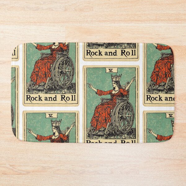 Item preview, Wheelchair tarot Rock and roll designed and sold by MendaciousMina.