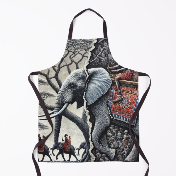 Item preview, The Split, African Tribal Art style by shs_kenya designed and sold by Shs-Kenya.