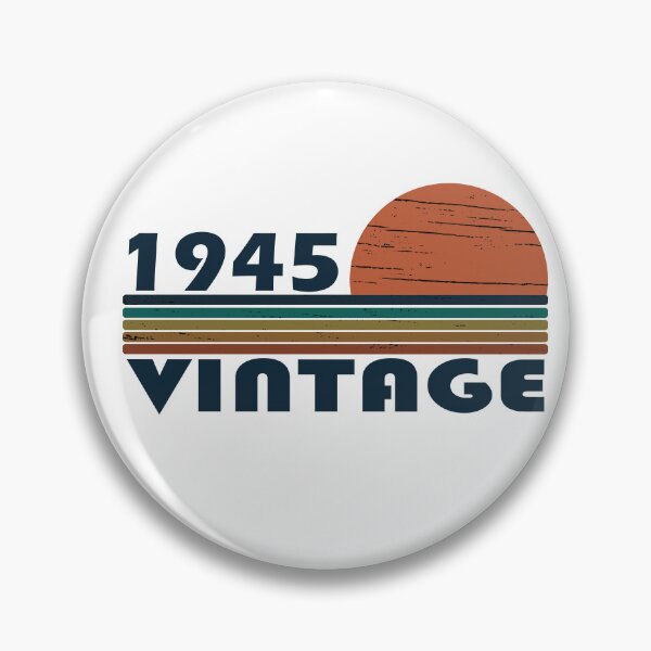 Item preview, Born in 1945 vintage funny 80th birthday gift designed and sold by Alexaltay.