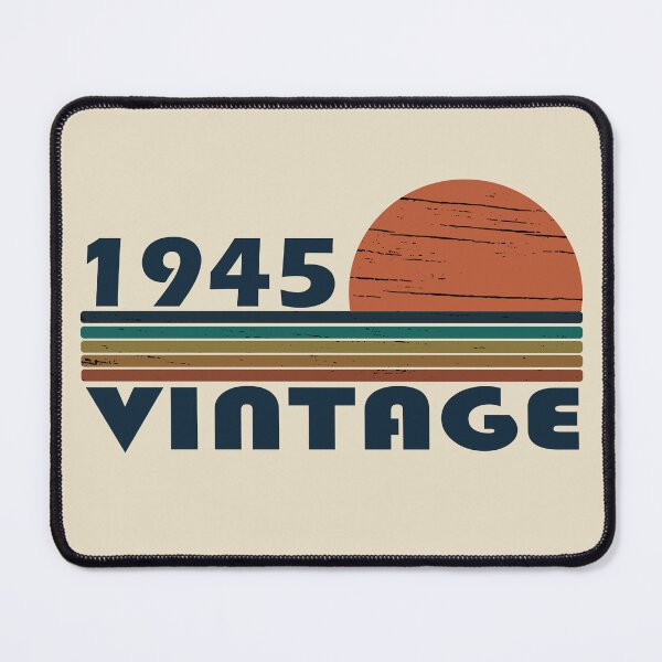 Item preview, Born in 1945 vintage funny 80th birthday gift designed and sold by Alexaltay.