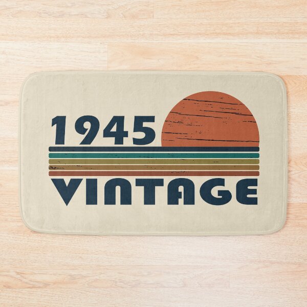 Item preview, Born in 1945 vintage funny 80th birthday gift designed and sold by Alexaltay.