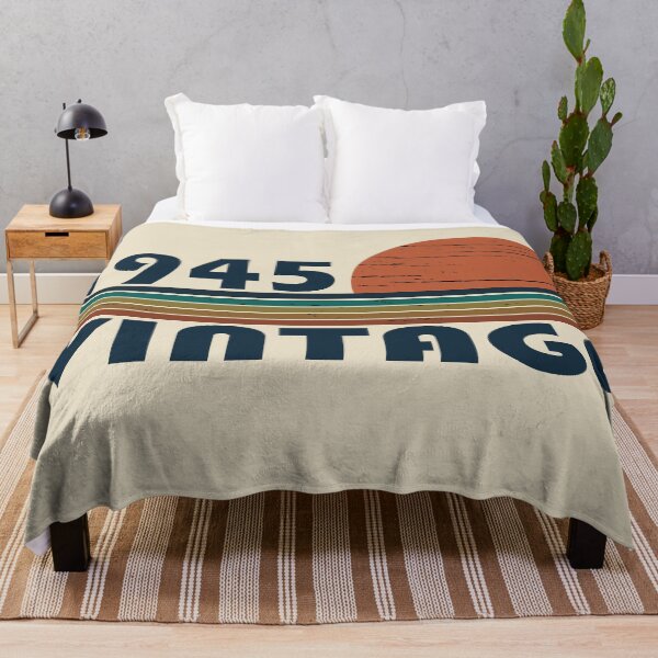 Item preview, Born in 1945 vintage funny 80th birthday gift designed and sold by Alexaltay.