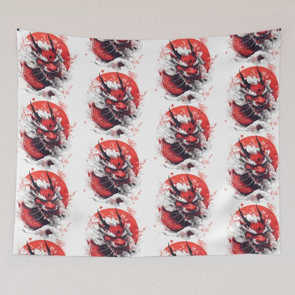 Item preview, Festive Chinese New Year Dragon Artwork – Shirts, Decals, Wall Art & More! designed and sold by Ignorant-Artist.