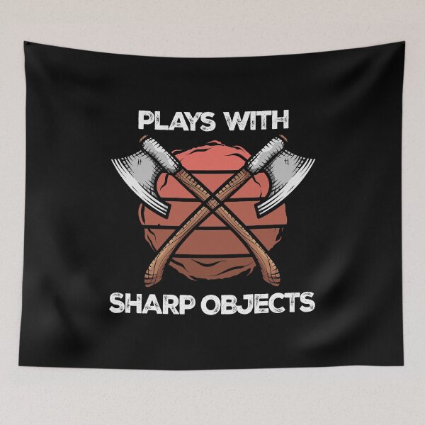Item preview, Plays With Sharp Objects designed and sold by mybegoniatee.