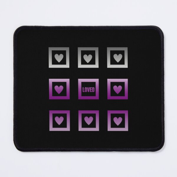 Item preview, Valentines Hearts, Demisexual pride flag graphic, Loved and hearts Graphic, loved, hearts, 14th February, Valentines Day, designed and sold by PrideBeProud.