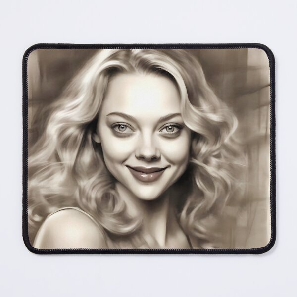 Item preview, Amanda Seyfried in charcoal and  graphites designed and sold by bogfl.
