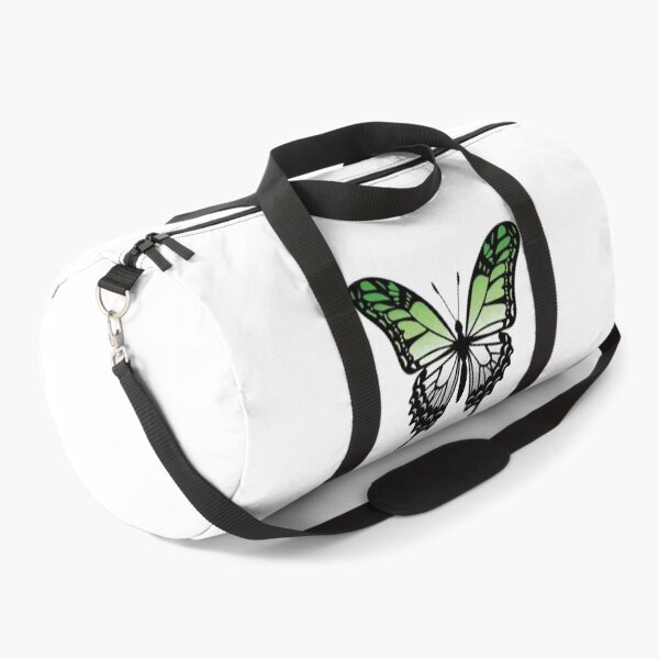 Item preview, Colorful Butterfly with Aromantic Pride Colors designed and sold by Travelslightly.