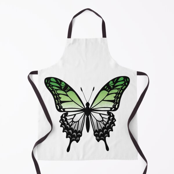 Item preview, Colorful Butterfly with Aromantic Pride Colors designed and sold by Travelslightly.