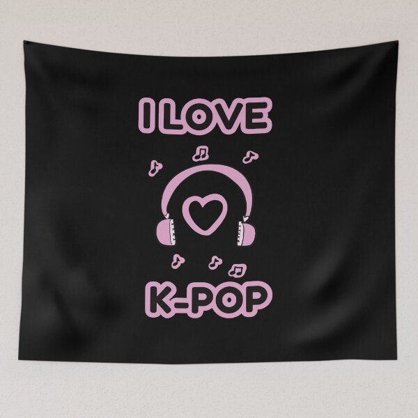Item preview, I LOVE K-POP designed and sold by HugSomeNettles.
