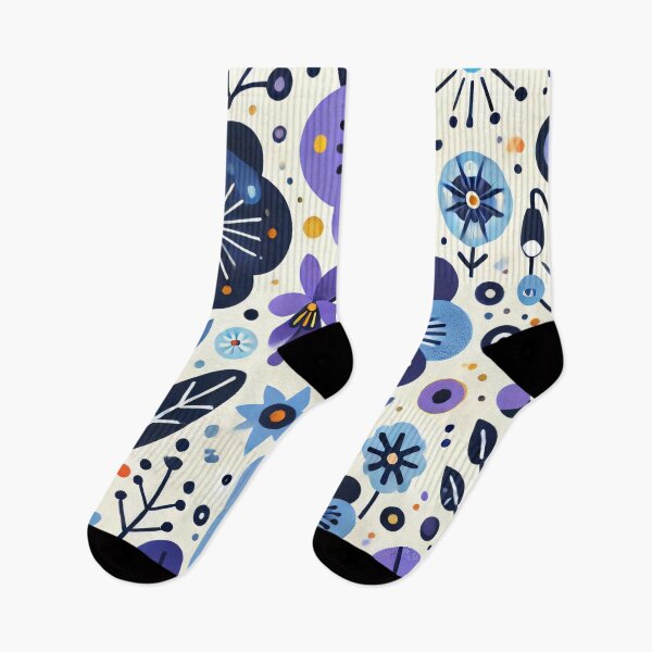 Item preview, Scandinavian Folk Art - Vibrant Viola by heidiannemorris designed and sold by FOLK ART FUSION by heidiannemorris.