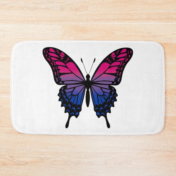 Item preview, Colorful Butterfly with Bisexual Pride Colors designed and sold by Travelslightly.
