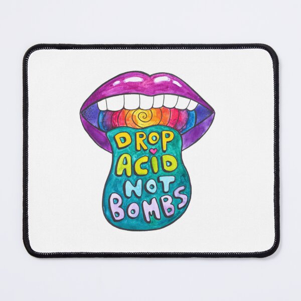 Item preview, Drop Acid Not Bombs - Purple Haze designed and sold by PenXGift.