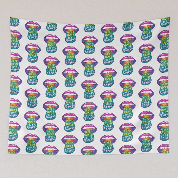 Item preview, Drop Acid Not Bombs - Purple Haze   designed and sold by PenXGift.